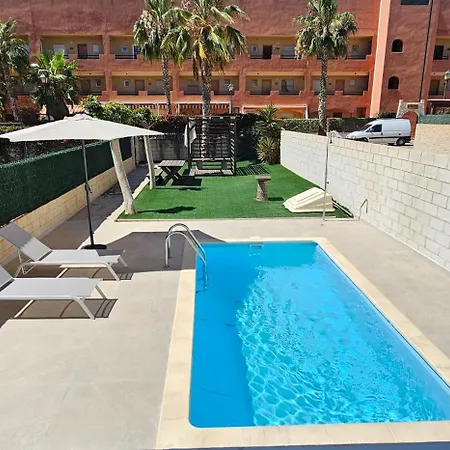 Homes Of Spain, Paraiso Playa, Fatu Hiva, Bajo A Con Piscina Privada En Jardin Privado, Primera Linea De Playa, Wifi * 베라