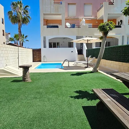 아파트 Homes Of Spain, Paraiso Playa, Fatu Hiva, Bajo A Con Piscina Privada En Jardin Privado, Primera Linea De Playa, Wifi 베라