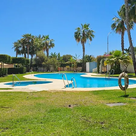 아파트 Homes Of Spain, Paraiso Playa, Fatu Hiva, Bajo A Con Piscina Privada En Jardin Privado, Primera Linea De Playa, Wifi 베라